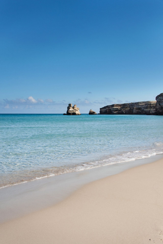 spiaggia dell'orso Puglia mare