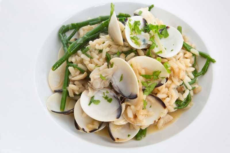 risotto con le vongole