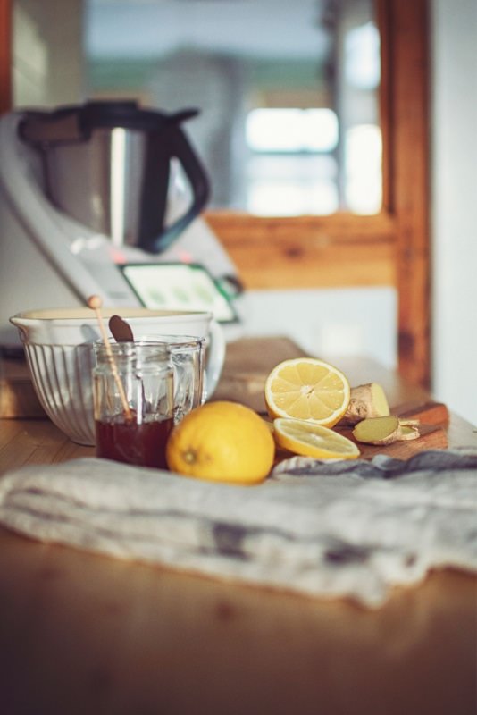 robot da cucina multifunzione limoni miele zenzero