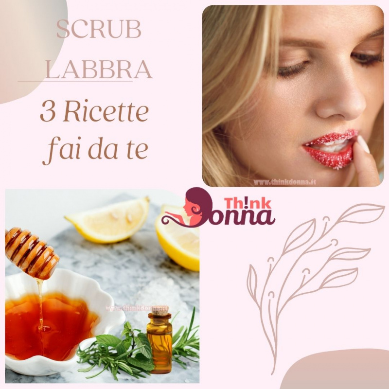 scrub labbra ricette fai da te