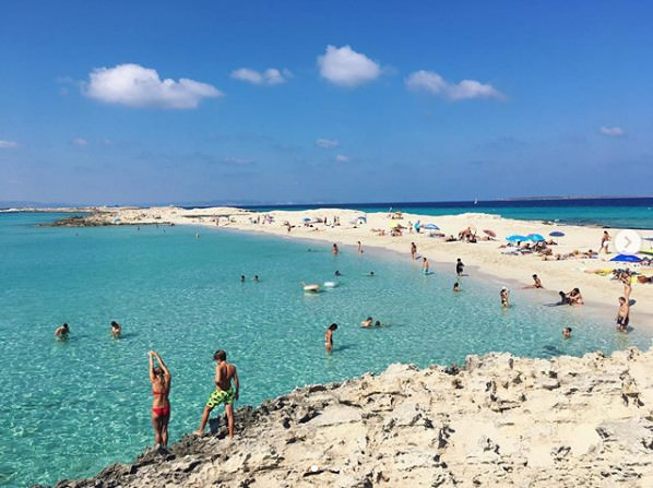 ses illetes spiaggia formentea mare