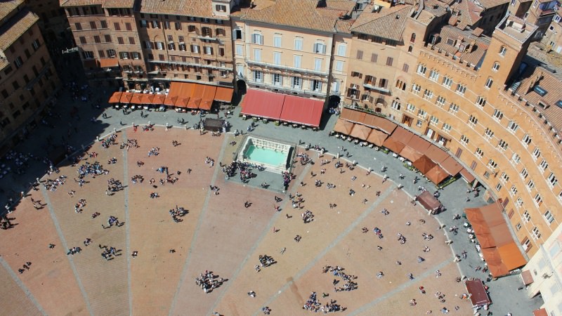  weekend romantico in Toscana Siena Piazza del Campo