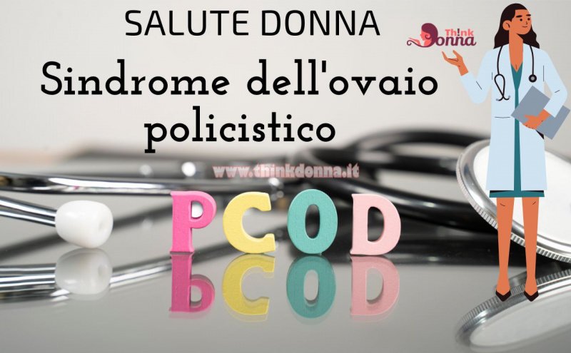 PCOS salute donna dottore stetoscopio sindrome dell'ovaio policistico