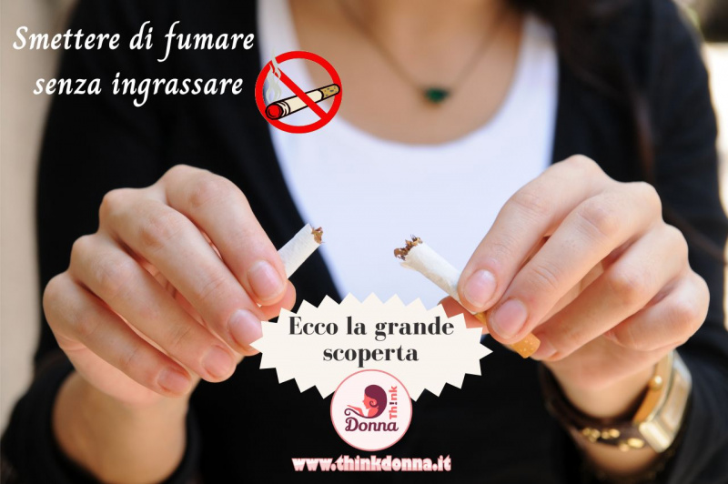 donna giacca nera maglietta bianca rompe con le mani una sigaretta smettere di fumare