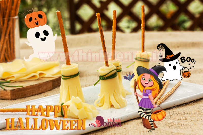 antipasto halloween scope strega scritta zucca fantasma