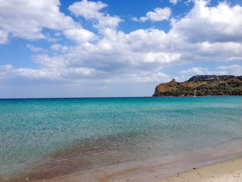 mare spiaggia di Poetto 