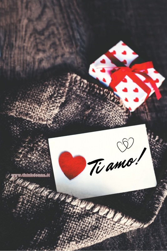 biglietto ti amo cuore san valentino tasca jeans pacchetto regalo