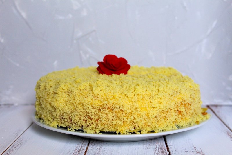 torta mimosa rosa rossa dolce 