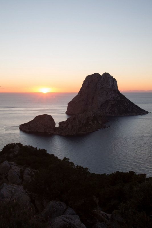 Vedra Ibiza tramonto mare