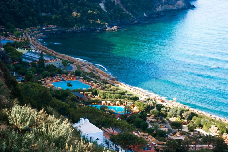 giardini parchi termali Ischia mare piscine